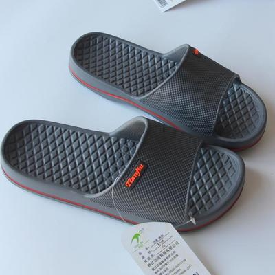 天玖超轻EVA凉拖鞋防滑大码男凉拖家用纯色厚底一体酒店浴场会所