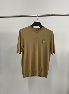 PPmy627男士秋冬季新款土黄色内搭毛衣100%绵羊毛中袖打底衫