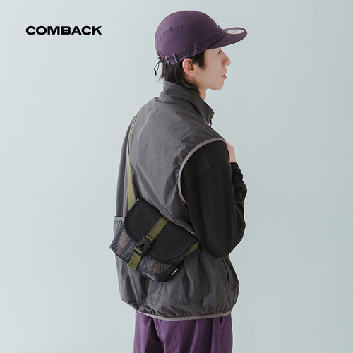 COMBACK新款木棉迷彩斜挎包男女百搭休闲背包ins潮小包手机单肩包