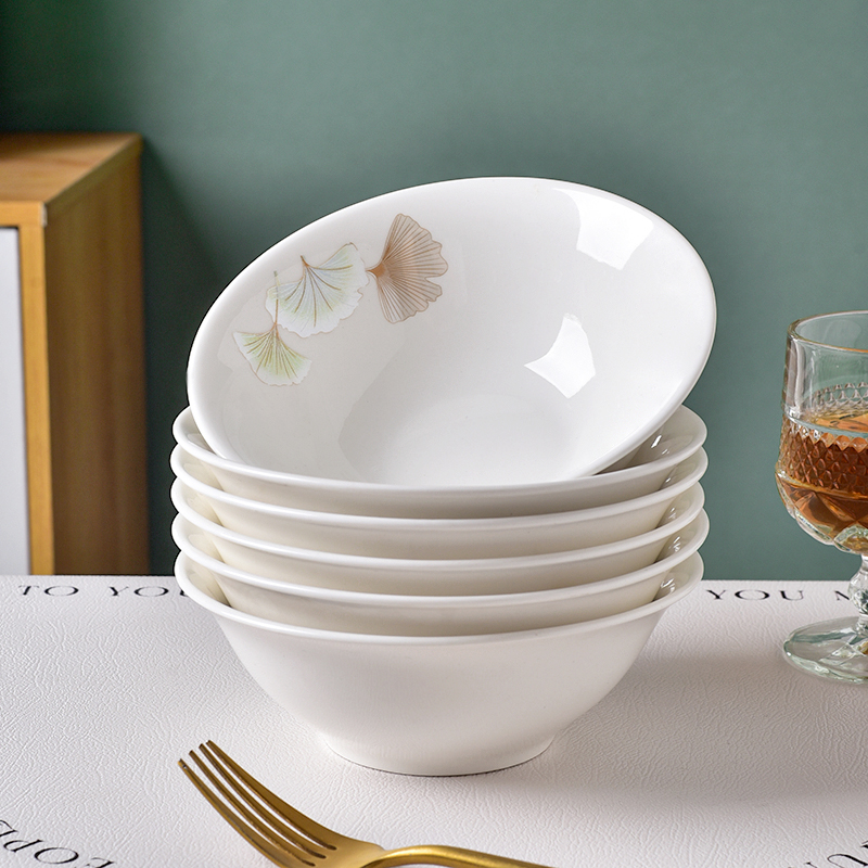 装陶瓷斗笠碗酒店餐馆特价