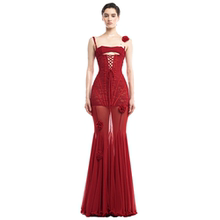Huelley Rose正品25SS 女修身连衣裙红色辣妹小众设计师越南