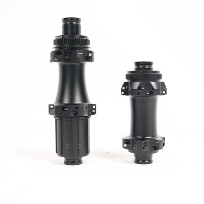 高端自行车公路轮组桶轴碟刹棘爪DT结构高精密轻量铝合金炸街花鼓