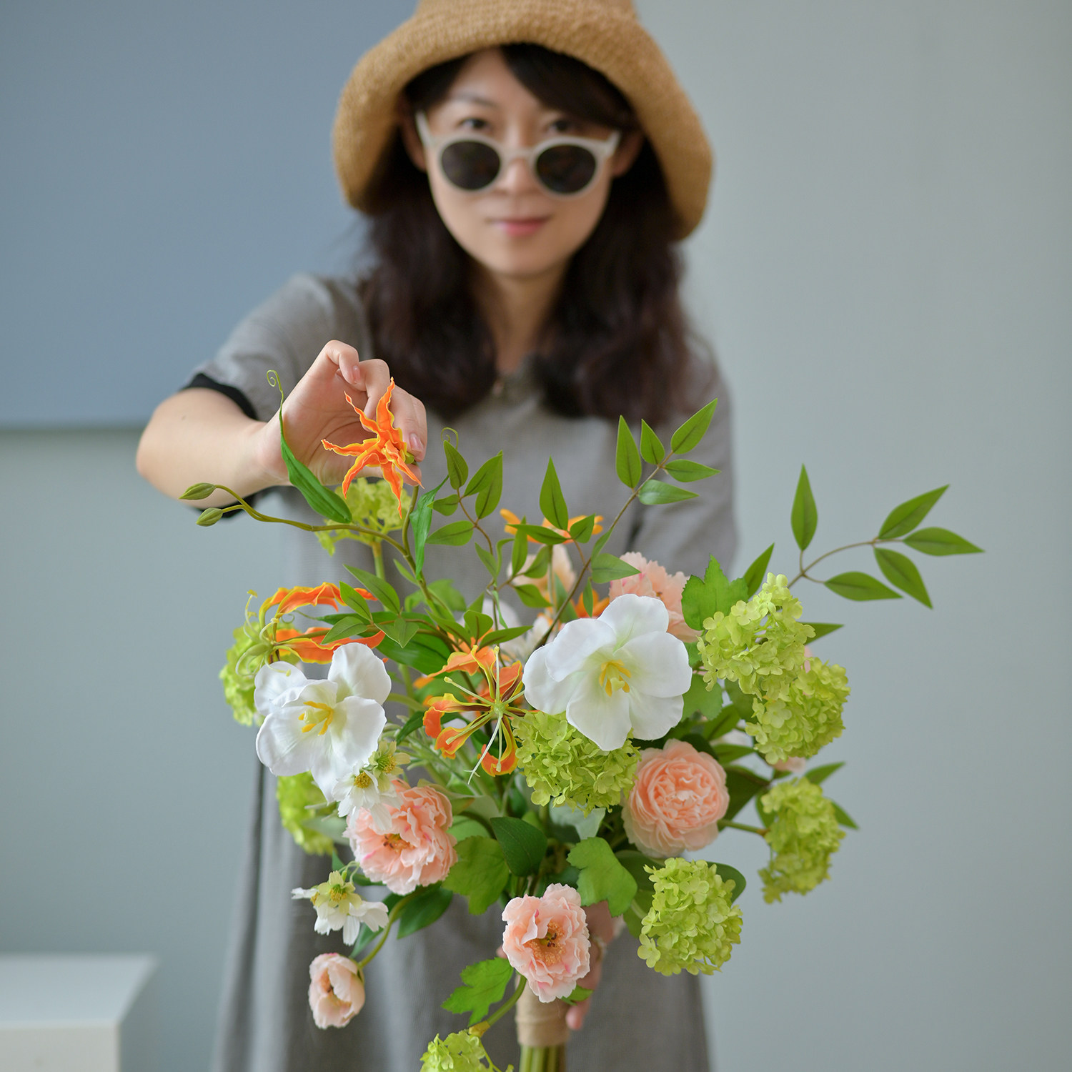 芝麻家居桌面创意花艺