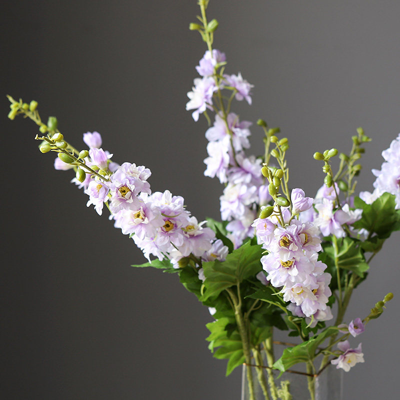 ins风自然风高仿真手感飞燕草