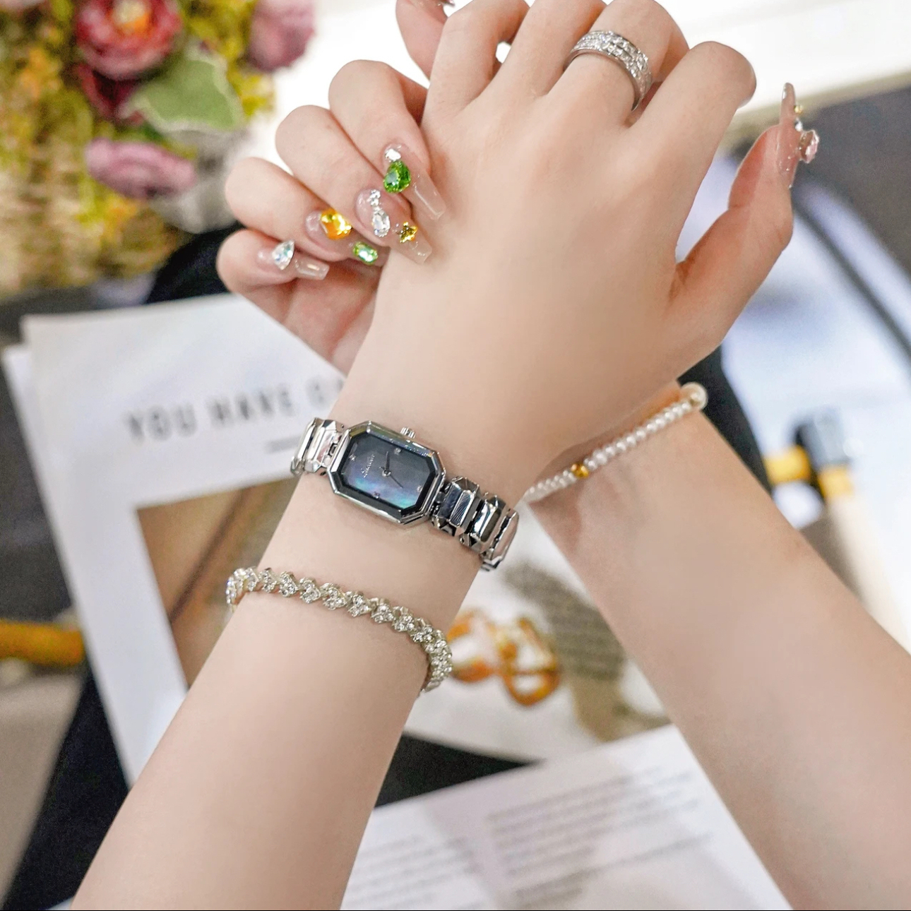 抖音直播爆款小方糖手表