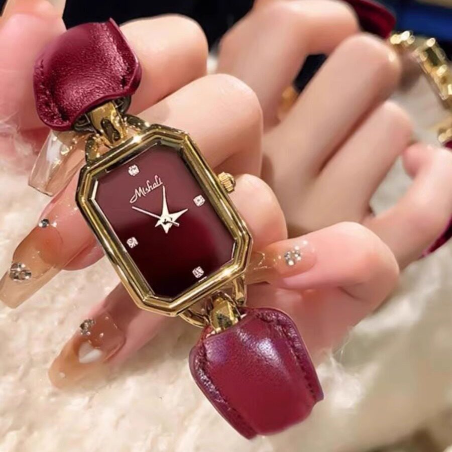 新款高端复古女士手表