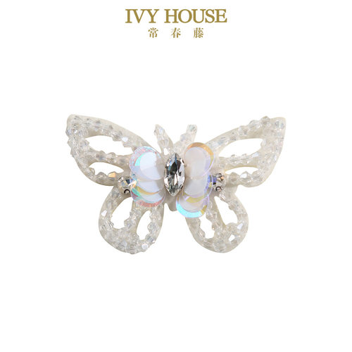 IVYHOUSE仿水晶蝴蝶发饰发夹