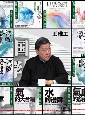 王唯工国学养生10部套装气以肾为基以肺为宗河图洛书 网盘发货