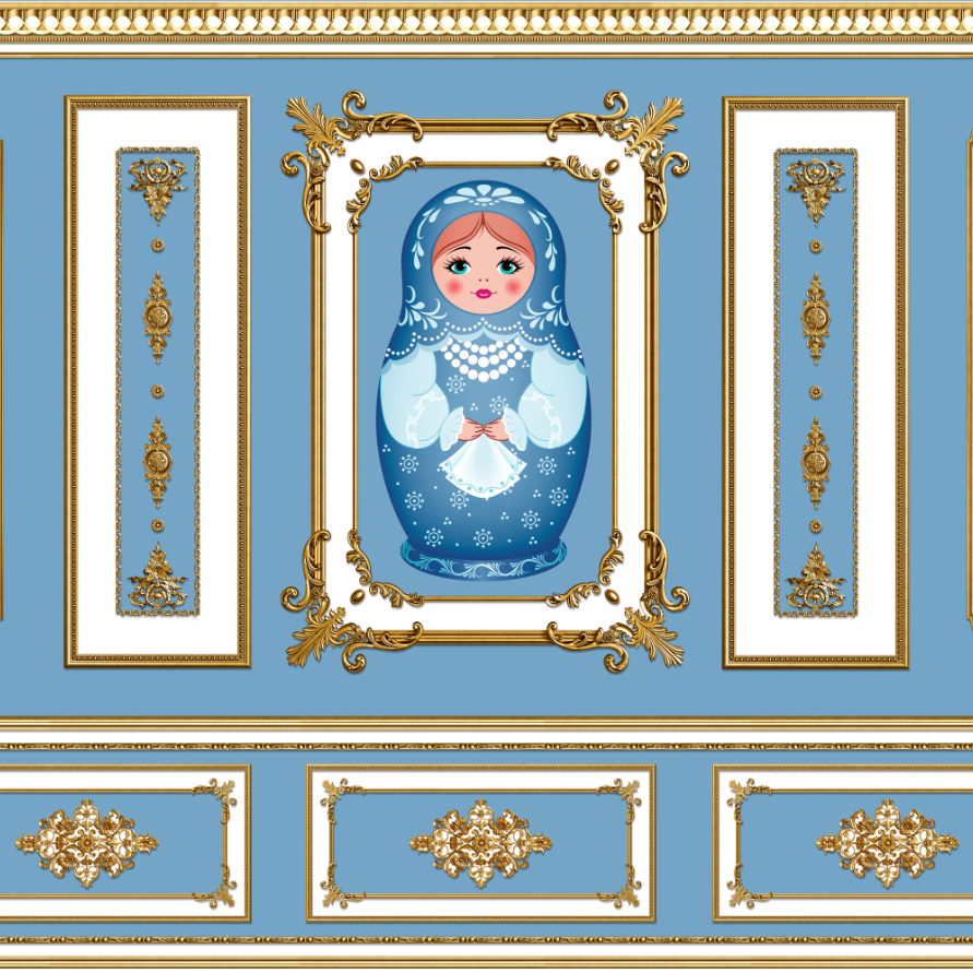 X08889金色18D浮雕雕花仿鎏金背景墙电视北欧立体护墙布墙板壁画