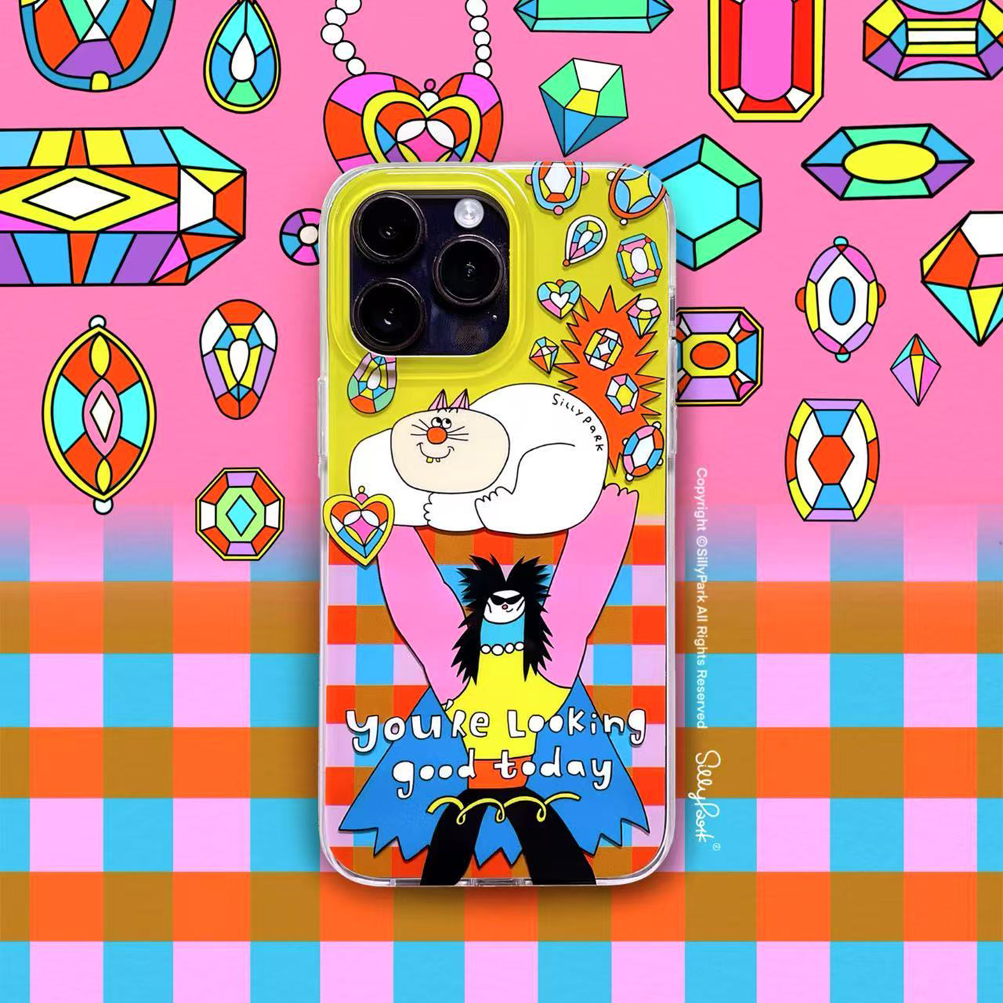 SillyPark原创苹果17手机壳