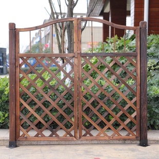 门档木狗围栏室外小型中型大型犬宠物狗笼子阳台户外狗栅栏隔离门