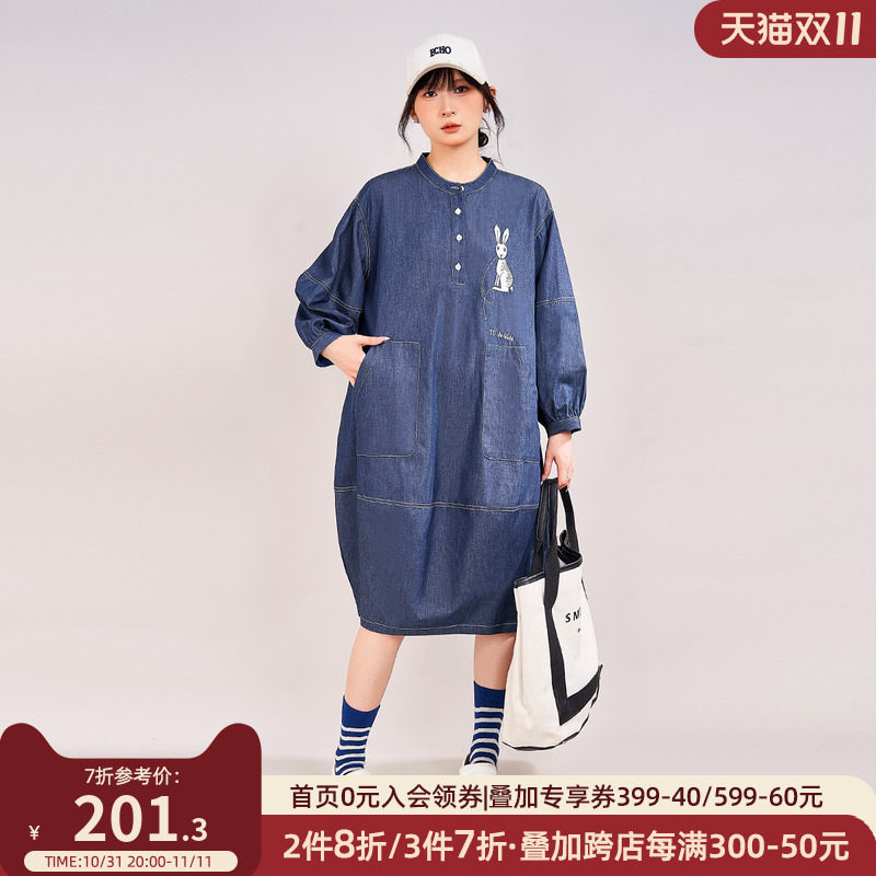 木果果木2024秋季新款复古童连衣裙