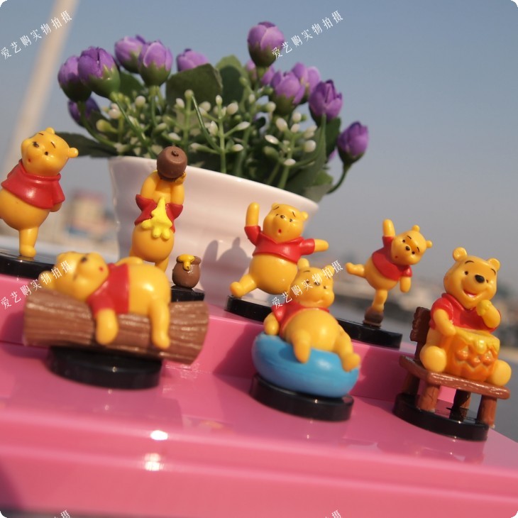 维尼熊卡通公仔小熊维尼手办现货