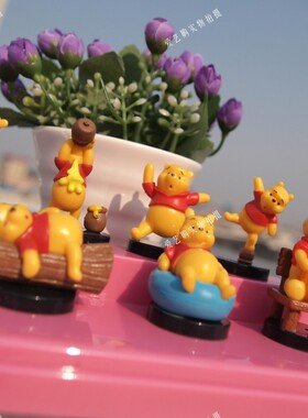 维尼熊卡通公仔小熊维尼手办现货