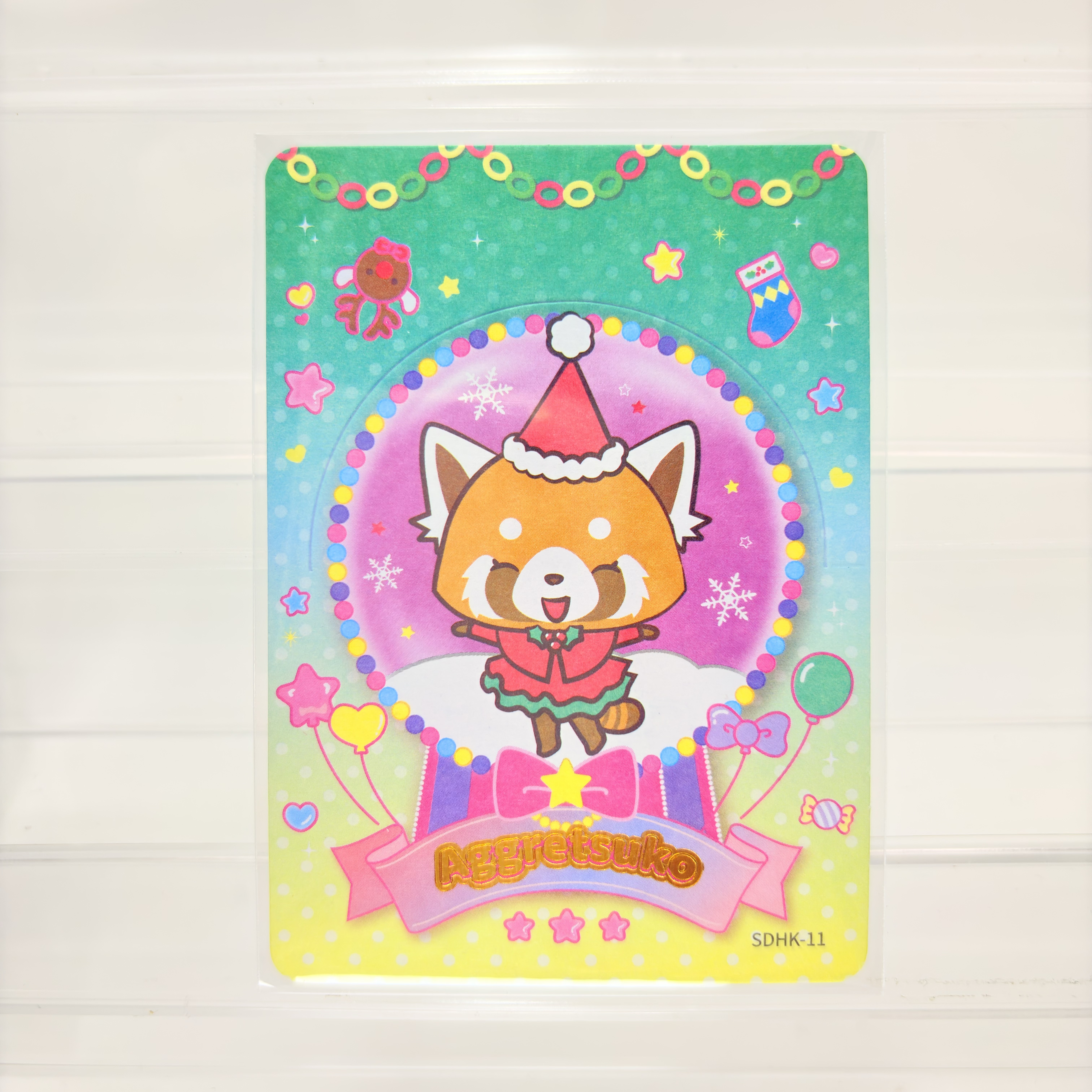 职场小烈卡牌Aggretsuko Cards三丽鸥Sanrio卡位指定款小卡片单卖