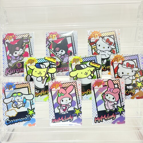 卡宝文创三丽鸥家族收藏版GP卡位艺术奇思卡牌酷炫涂鸦指定款卡片