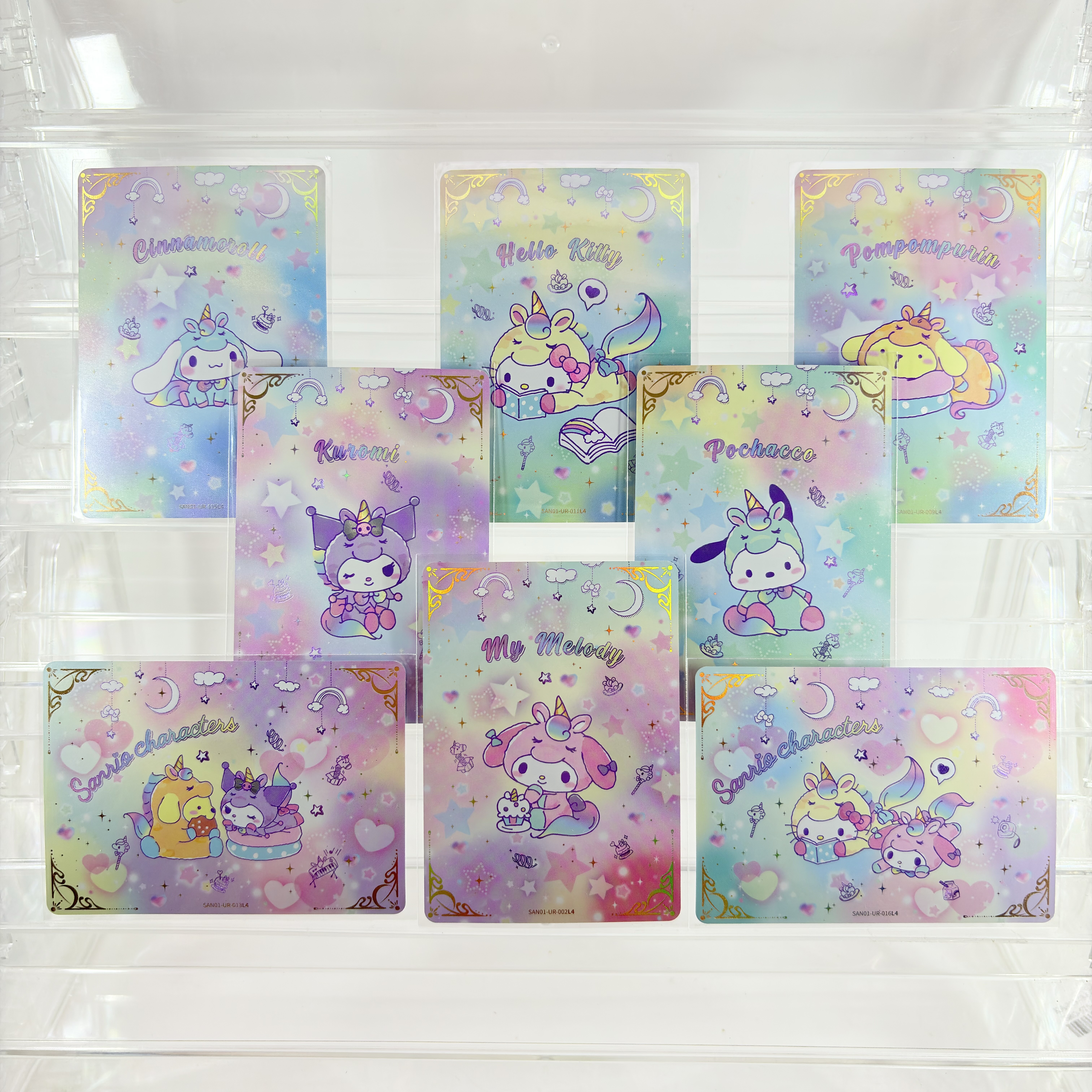 卡游三丽鸥家族梦幻独角兽活力菲林老二UR卡牌全套单卡自选单卖