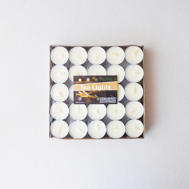 slx森林无味无烟西餐聚会烛台杯