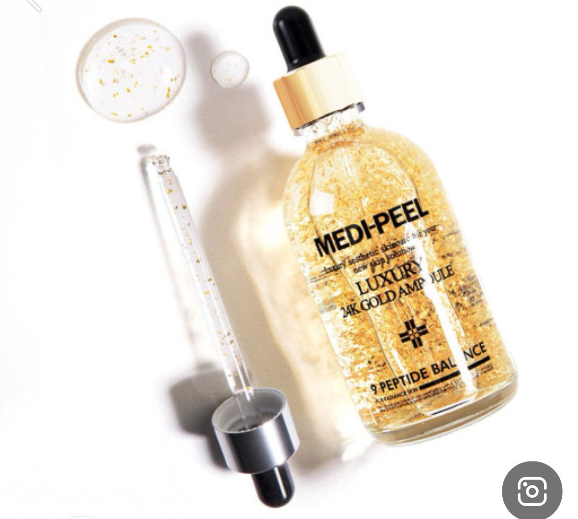 韩国美蒂菲24k黄金安瓶精华补水保湿紧致抗皱熬夜精华液100ml