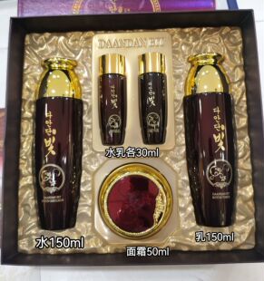 水乳霜套装 补水抗皱 BIT多安丹彩韩方护肤3件套装 韩国DAANDAN