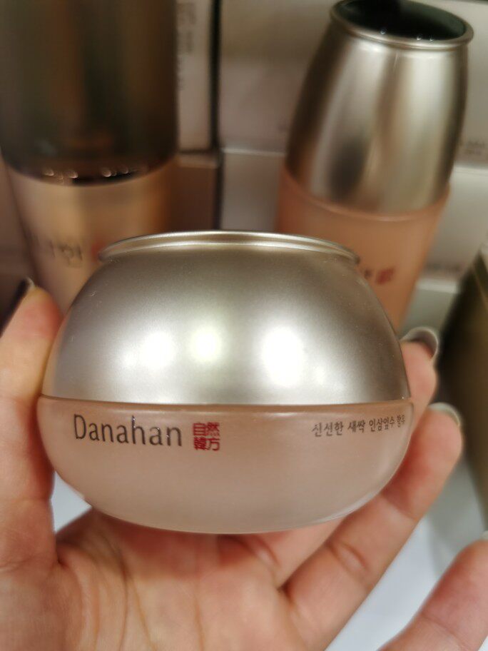 无盒韩国进口所望多娜娴人参叶面霜50ml滋养抗皱