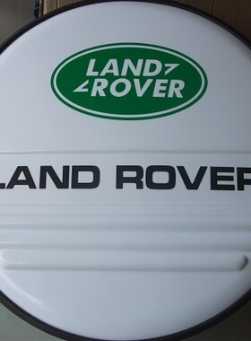 路虎神行者 自由人 路虎卫士改装不锈钢备胎罩轮胎罩