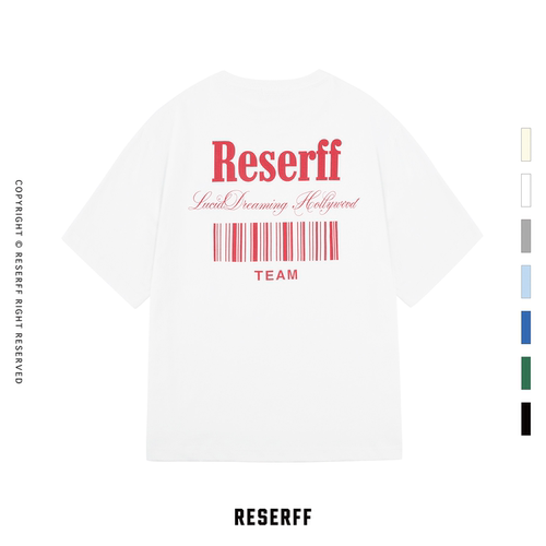 RESERFF·短袖美式条形码