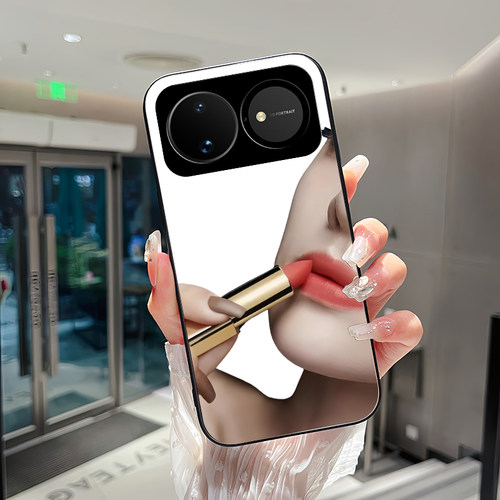 玻璃全镜子适用华为nova16手机壳nova15镜面nova14pro华为nova12补妆镜11pro化妆镜女13网红个性简约