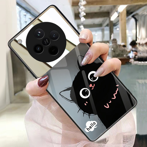 findx8手机壳玻璃带镜子镜面
