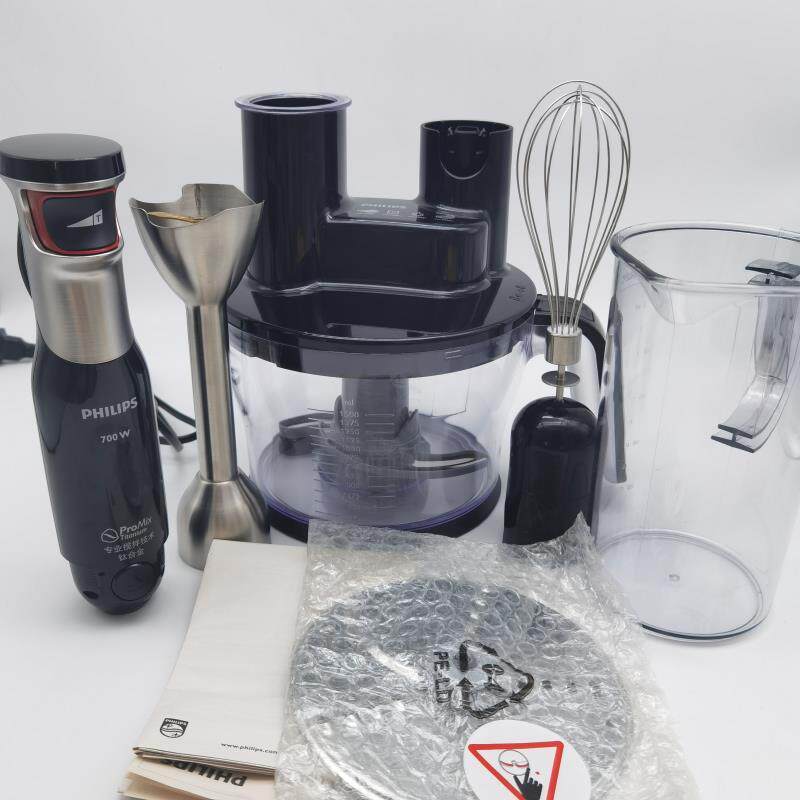飞利浦手持式多功能料理棒HR1677电动婴儿辅食机打蛋器切片切丝器