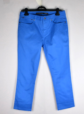 限时650-Neil Barrett副牌 专柜 小裤脚 弹性 9分牛仔裤2