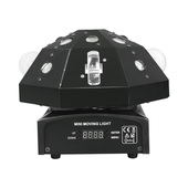 ktv闪光灯房间蹦迪灯舞厅声控旋转七彩氛围灯酒吧光束灯舞台灯光