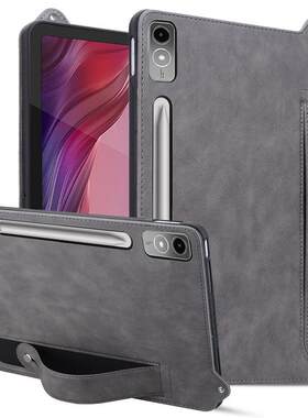 适用于联想小新pad11保护套昭阳k10c手托支架Lenovo小新PadPro12.7平板壳腕带pad2025防摔TabM9硅胶8英寸皮套