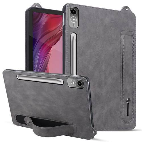 适用于联想小新pad11保护套昭阳k10c手托支架Lenovo小新PadPro12.7平板壳腕带pad2025防摔TabM9硅胶8英寸皮套