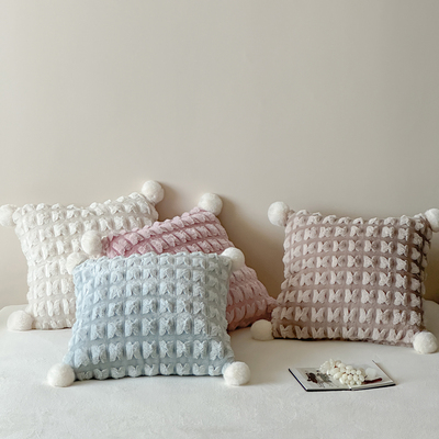 秋冬加厚防静电两用抱枕被子