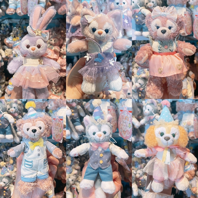 日本代购东迪40周年毛绒挂件