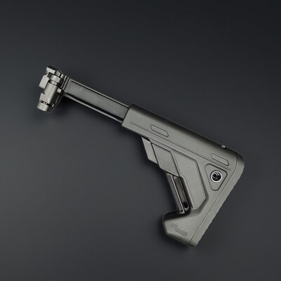 乐辉MPX/MCX/APC皮轨折叠伸缩后托玩具配件西格