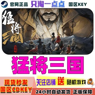 Steam正版游戏 猛将三国 Three Kingdoms Mushouden 国区激活码