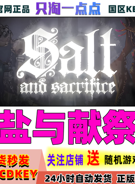 Steam正版游戏 盐与献祭 Salt and Sacrifice 国区激活码现货秒发