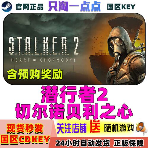 Steam潜行者2切尔诺贝利之心KEY