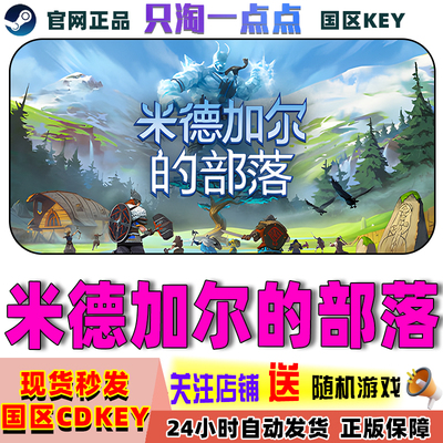 steam米德加尔的部落国区激活码