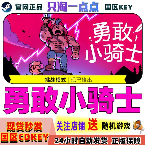 Steam游戏勇敢小骑士激活码
