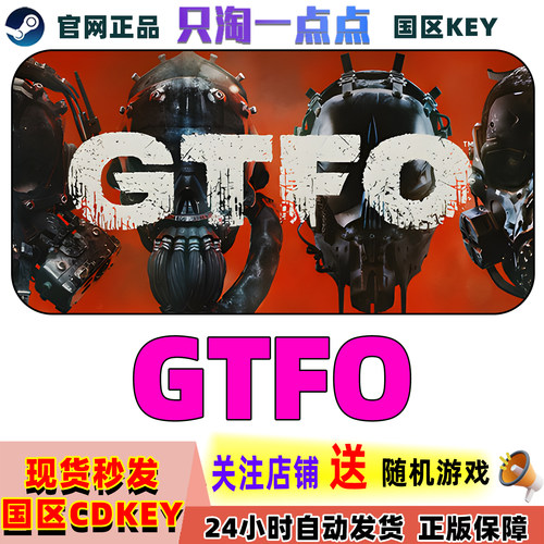 Steam正版GTFO国区激活码