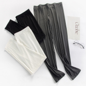 春秋打底裤 裤 加肥加九分莫代尔打底裤 薄棉修身 胖mm200斤 显瘦 大码