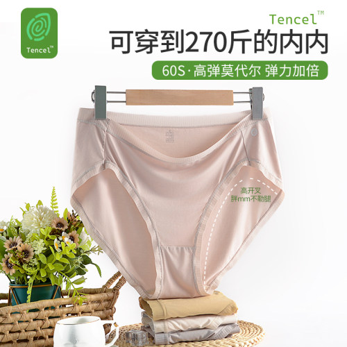 裸感胖MM莫代尔高弹少女士内裤
