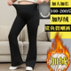 打底裤 女胖mm加绒鲨鱼裤 200斤加肥加大冬天外穿 喇叭裤 大码