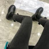 子长裤 男款 男痞帅高街修身 铅笔裤 高弹力韩版 紧身高弹力小脚牛仔裤