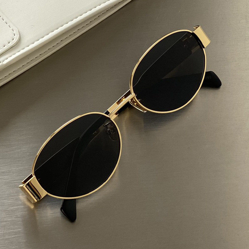 朵澜太阳镜女新款高级感开车防晒防紫外线偏光椭圆复古老钱风墨镜