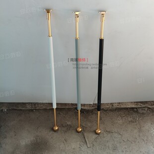 简约楼梯护栏如意金箍棒铝镁立柱实木大柱扶手室内别墅飘窗栏杆