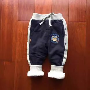 Winter children's warm flower boy costume, keep warm trousers, children's clothing